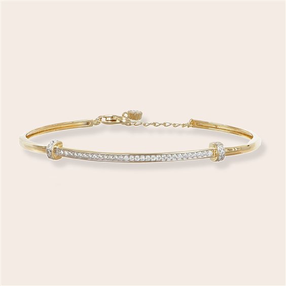 Bracelet Ultima Edizione tennis in Argent Cubic Zirconia BAO1862_GIALLO - BAO1862_GIALLO